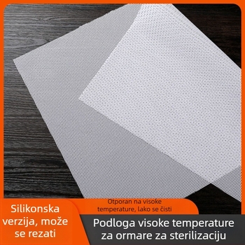 Silikonska podloga za kuhinju, otporna do 220°C, odvodna podloga, za integrirane štednjake i ormariće