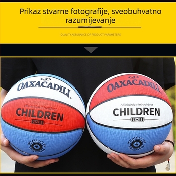 Dječja TPU košarkaška lopta No.4/5/6/7, za vanjsku upotrebu, vrtić, mogućnost tiska