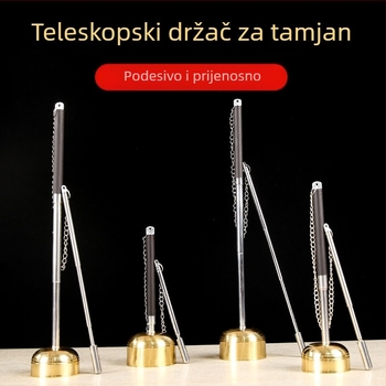 Bakrena ručna zvončica za budističke rituale, pjevanje i recitiranje