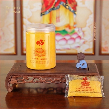 Ručno izrađen držač za tamjan sa zlatnim pijeskom, 1000 g, Samadhi Incense