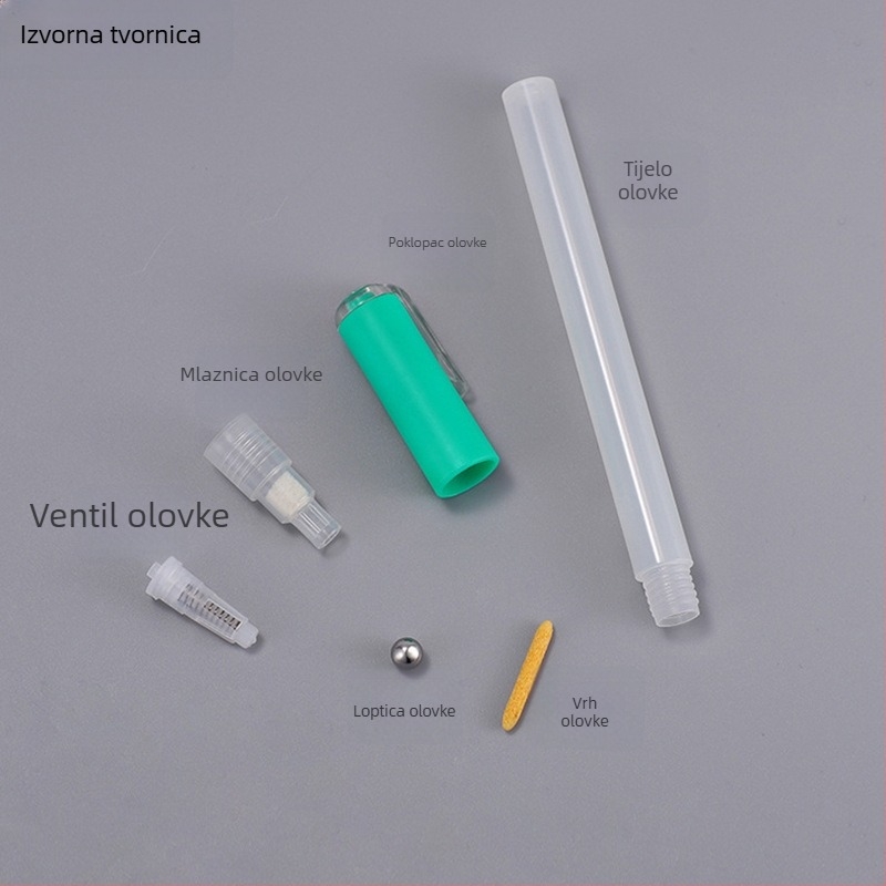 Prazan tubus markera, plastični držač za punjenje tintom, 3 mm