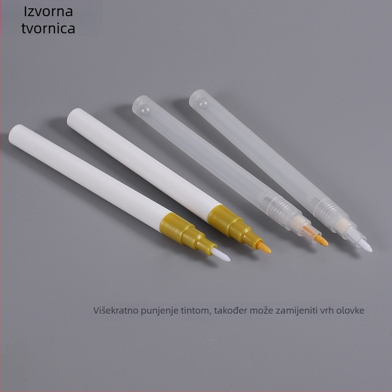 Prazan tubus markera, plastični držač za punjenje tintom, 3 mm