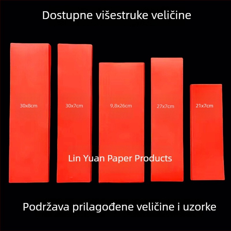 Žuti papir talismana za taoističko pisanje, debeli, tiskljiv, ne razmazuje