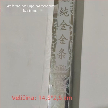 Ručni presavijeni papirnati zlatni štapići s visokim sjajem, bez ljepila, polu završeni ukrasi za spaljivanje