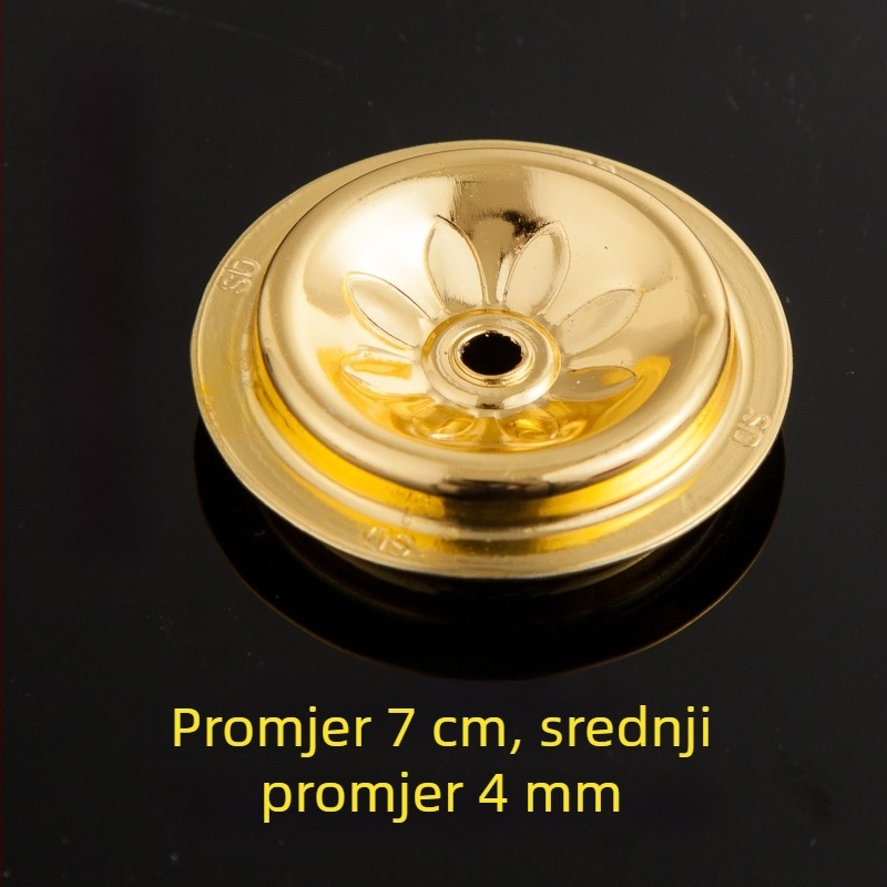 4 cm legirani plutač za uljnu lampu, budističke lampe, aluminijski plutač