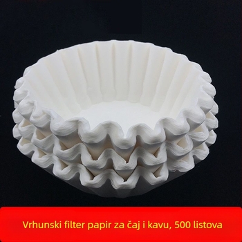 Američkog stila jednokratni filter papir za aparat za kafu i kuhanje čajeva – ručno izrađeno, visoke kvalitete