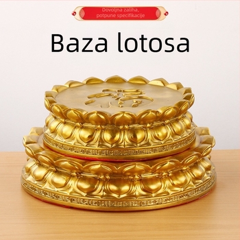 Mesingana lotus podstavec za kip Guanyin Bodisatva – podignuta baza budističkih skulptura