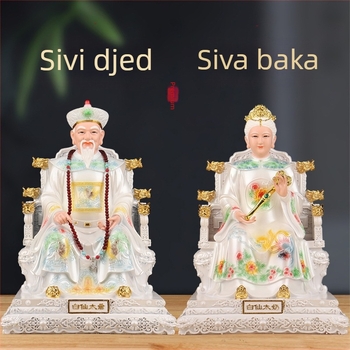Taoističke božanstva za kućni oltar, statue od smole