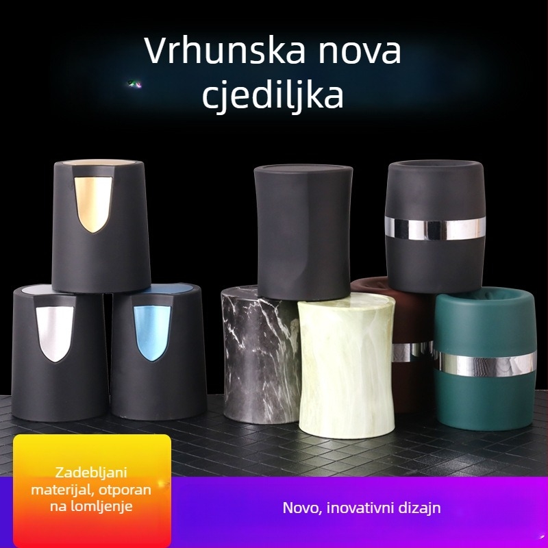 Kvalitetna čašica za kocke u nordijskom stilu sa kaleidoskopskim dizajnom, debela i izdržljiva za bar i KTV.
