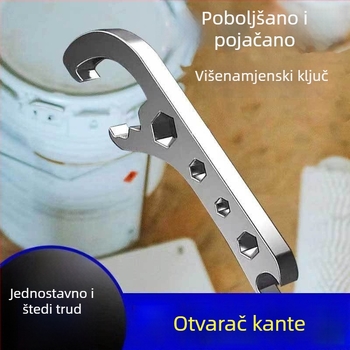 Alat za otvaranje poklopca bačve ulja i dizanje bačve