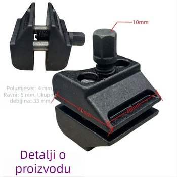 Alat za demontažu i ugradnju kugličnog zgloba automobila s odvijačem kandže i ekspanzorom amortizera
