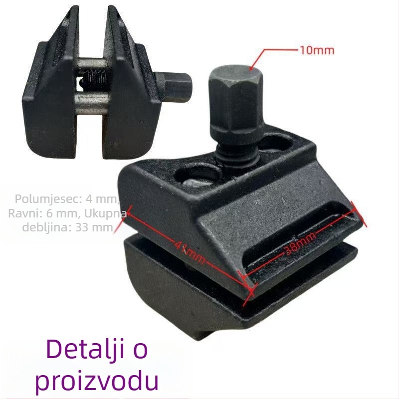 Alat za demontažu i ugradnju kugličnog zgloba automobila s odvijačem kandže i ekspanzorom amortizera