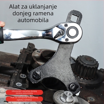 Alat za demontažu donjeg ovjesa i odvajač kugličnog zgloba