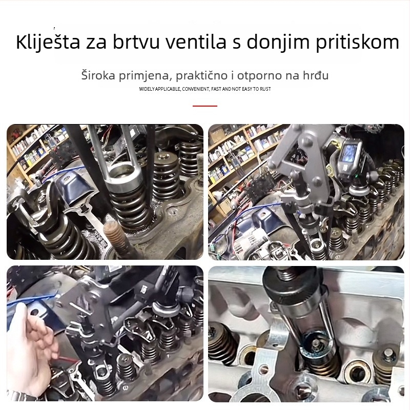 Alat za uklanjanje brtvila ventila i ventilske opruge, tip pod pritiskom, za auto servis