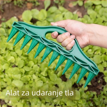 Alat za raspored semena i bušenje rupa za sadnju