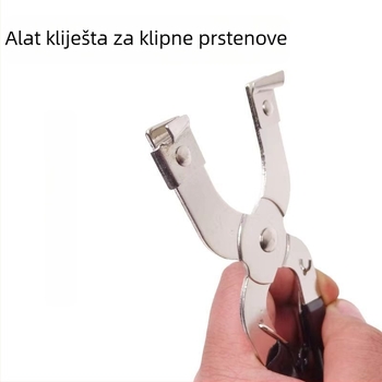 Set alata za prsten cilindra automobila: kliješta za demontažu prstena, proširivač prstena, kliješta za učvršćivanje i kliješta za ugradnju