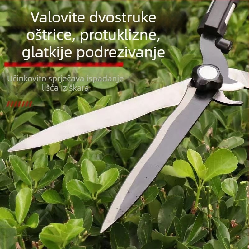 Vrtne škare za rezanje cvijeća i drveća, škare za travnjak i živicu