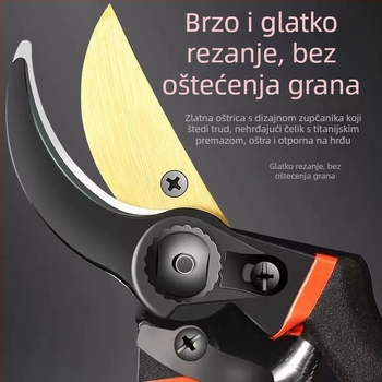 SK5 škare za vrt podrezivanje s nehrđajućim čelnikom, za voćna stabla i debele grane