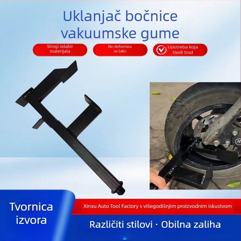 Vakuumski alat za demontažu guma i proširenje za motocikl — pomoćna stezaljka za gume, dvostruka upotreba