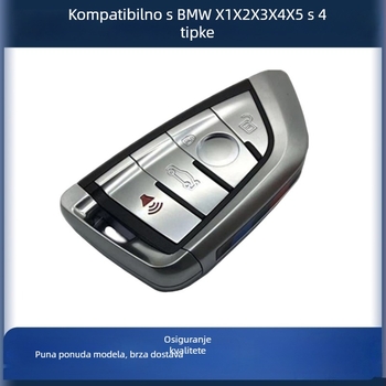 Kućište za zamjenu BMW ključa, za 3- i 4-gumb Blade X1–X5