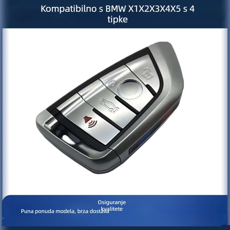 Kućište za zamjenu BMW ključa, za 3- i 4-gumb Blade X1–X5