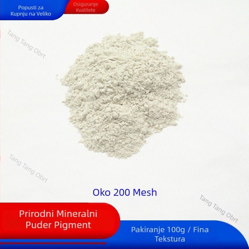 Prirodni muskovitni pigment za tradicionalno kinesko slikanje – mineralni prah rude s reflektirajućim sjajem