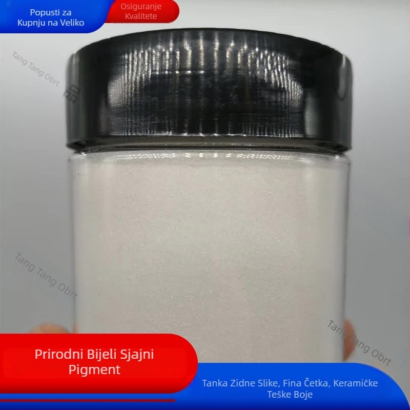 Prirodni muskovitni pigment za tradicionalno kinesko slikanje – mineralni prah rude s reflektirajućim sjajem