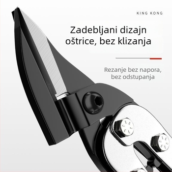 Višenamjenske škare za lim i avionske škare za metal – rezanje lima, stropne mreže i lagani čelični okvir