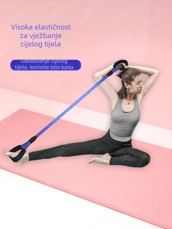 Nategač za jogu za kućnu upotrebu — elastični remen za istezanje ramena i leđa