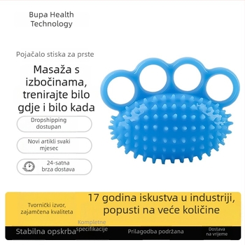 Silikonska lopta za jačanje hvatanja prstiju i ruke – vježbe za prste i ruku, relaksacija
