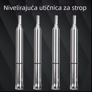 Duga šestokutna glava za šuplje vijakove u sustavima lakih čeličnih stropova
