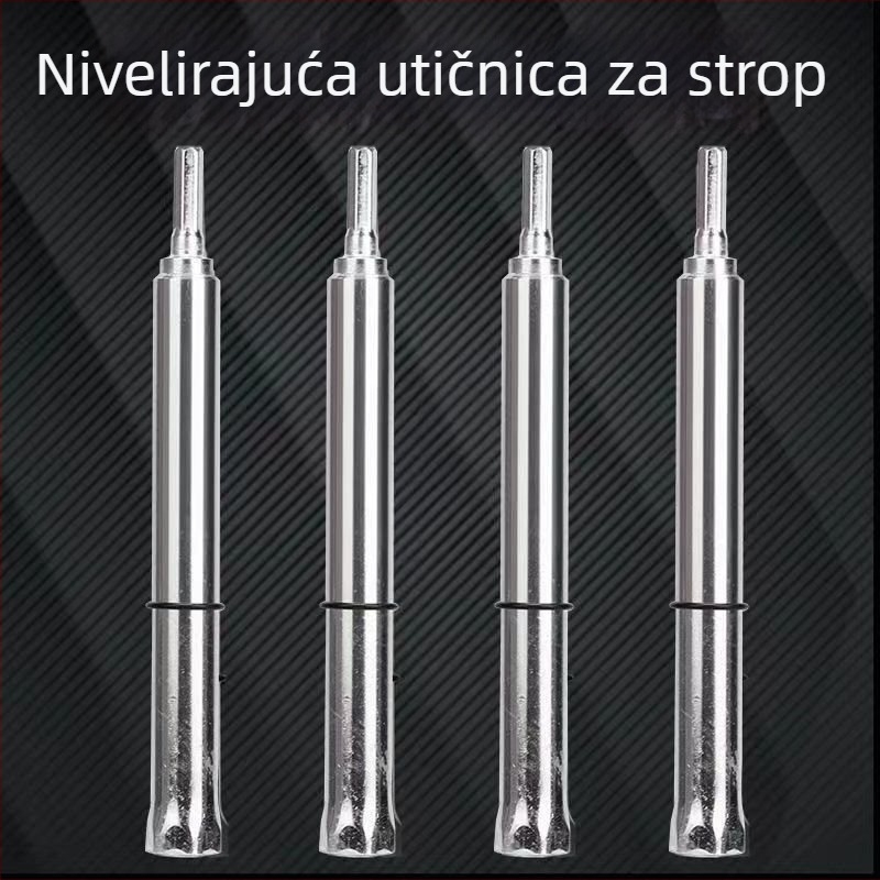 Duga šestokutna glava za šuplje vijakove u sustavima lakih čeličnih stropova