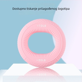 Silikonski prsten za hvatanje s dvostrukom jačinom za treniranje ruke i podlaktice, rehabilitaciju i fleksibilnost