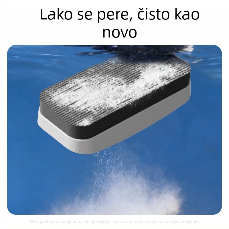 MB400 Gumica za ploču, bijela, 130×60×34 mm, za školu, periva, bez prašine