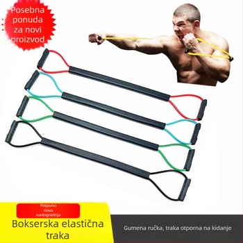 Latex elastični pojas za brzinski trening boksa i Sande — otpornost užad za udarce i pokrete kopanja, oprema za borilački trening