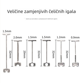 Deblji nivelator pločica za pod i zid, zamjenjiv i ponovno upotrebljiv