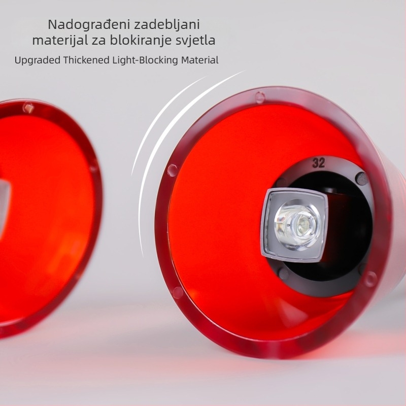 Prijenosna lampa za njegu noktiju s zaštitnim štitom protiv svjetla i zaštitom očiju od plavog svjetla