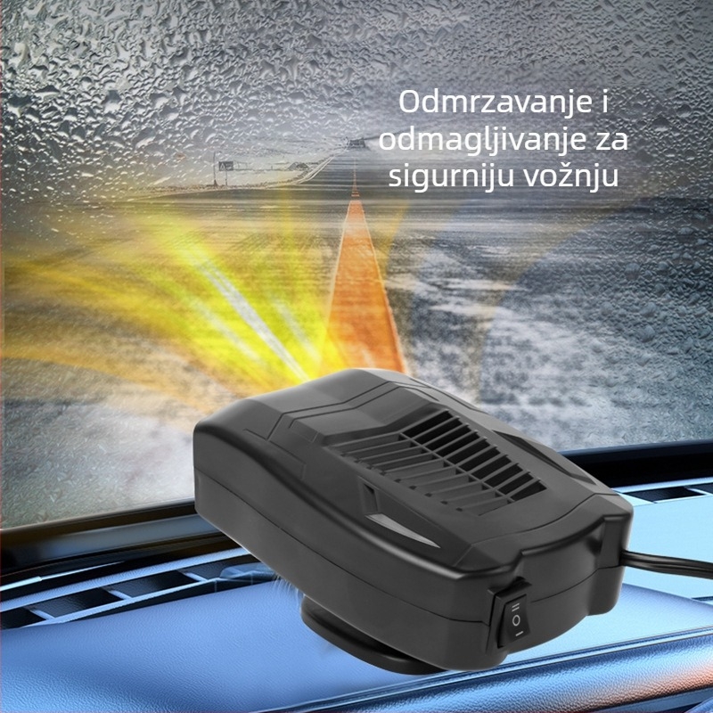 Automobilski grijač 12V/24V s grijanjem i hlađenjem, odmrzavanje i demist, brzo zagrijavanje