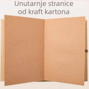 Izvorni akordeon DIY fotoalbum s ljepjivim stranicama — ručno izrađen poklon za parove i prijatelje