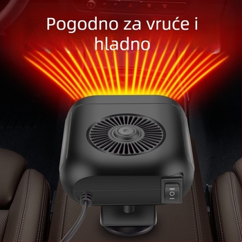 Prijenosni automobilski grijač 12V/24V s funkcijom odmrzavanja NO-020