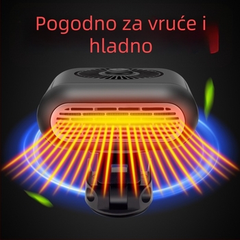 Prijenosni automobilski grijač 12V/24V s funkcijom odmrzavanja NO-020