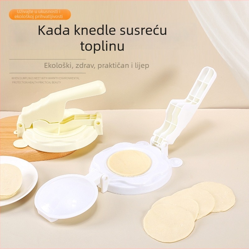 Tisak za kore knedli za kućnu upotrebu - alat za tanko tijesto i kalup za knedle