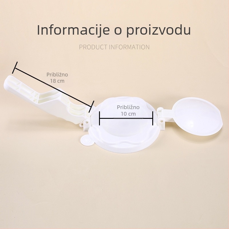 Tisak za kore knedli za kućnu upotrebu - alat za tanko tijesto i kalup za knedle