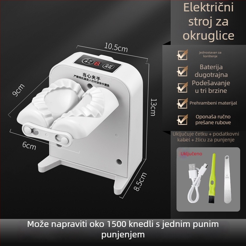 Potpuno automatska kućna mašina za knedle s malim kalupom – novi model