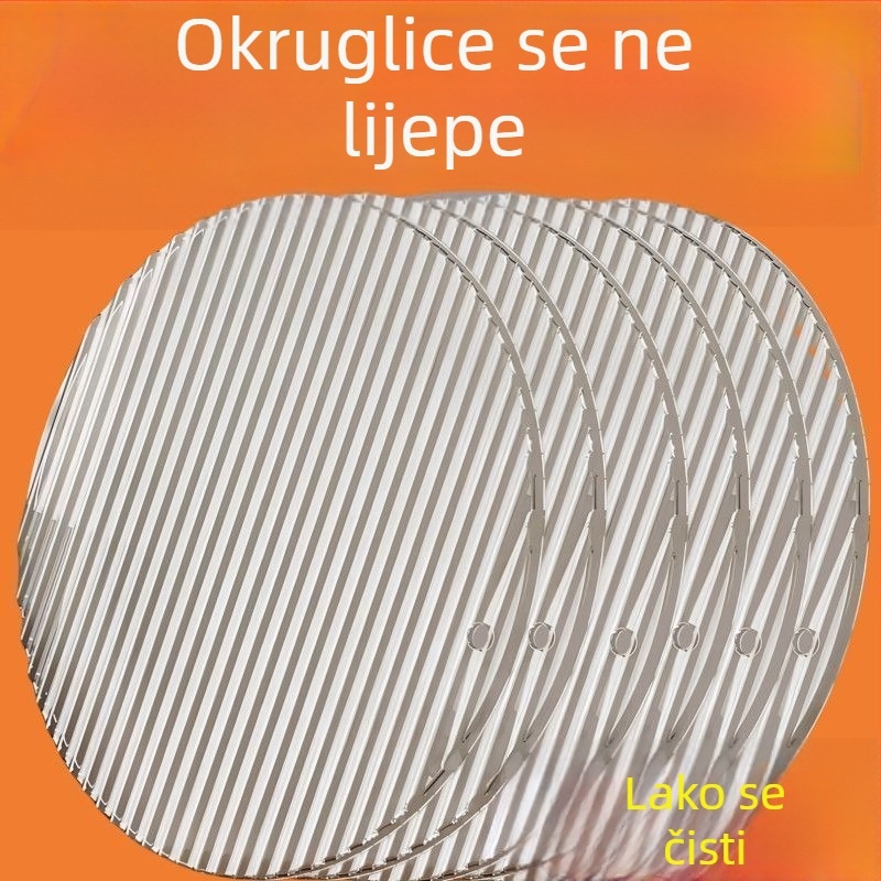 Kružna nelepiva posuda za knedle s poklopcem, za kućnu kuhinju