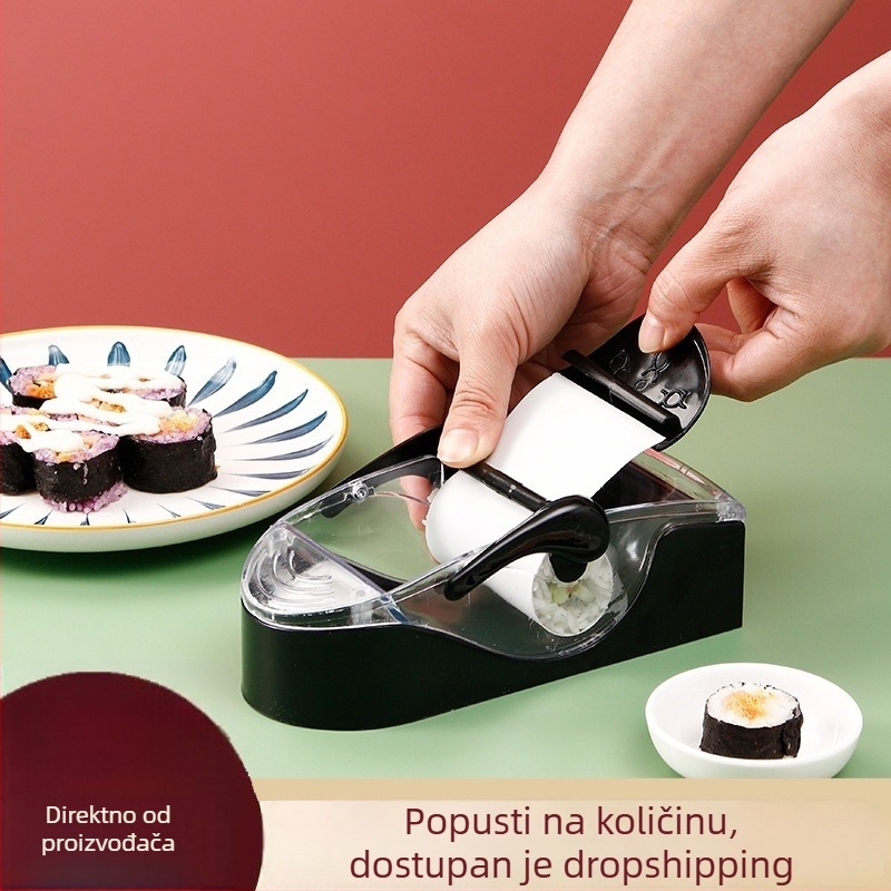 Set za izradu sushi kuglica od riže – ručno uvijanje rolica s nori algama