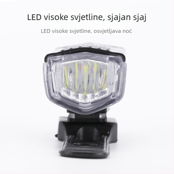 USB punjivo prednje svjetlo za bicikl, visoka svjetlina za noćnu vožnju, planinski bicikl, model 2255