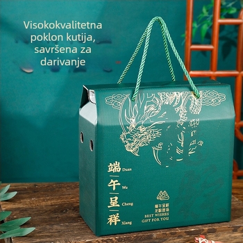 Zongzi darovna kutija za Festival dragonjih brodova, prijenosna ambalaža