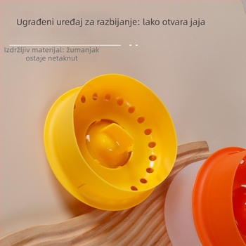 Odvajanje bjelanjaka i žumanjka s filtrom – kuhinjski gadget
