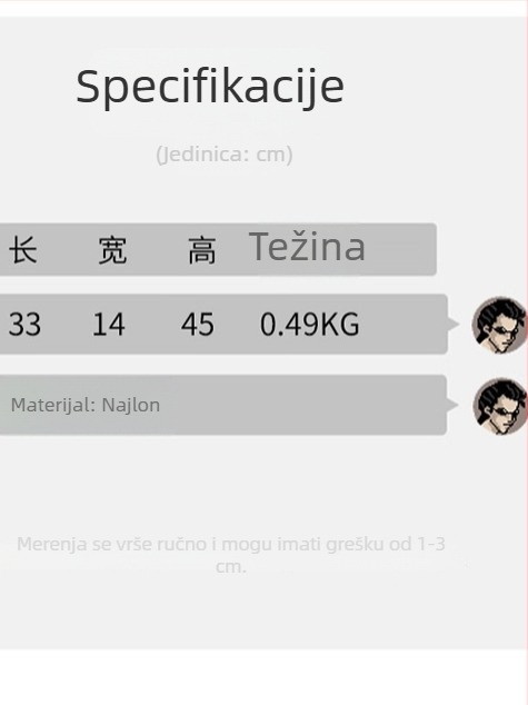 Minimalistički ruksak velikog kapaciteta, unisex, japanskog stila, lagani ruksak za putovanja i školu